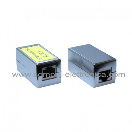 ADATTATORE RACCORDO F/F RJ45 8P/8C CAT6/UTP SCHERMATO