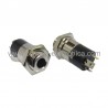 PRESA JACK STEREO Ø 3,5MM PANNELLO / 4 POLI - METALLO