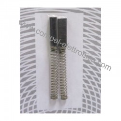 CARBONCINI LARGH.5x4x15mm CON MOLLA KIT 2PZ