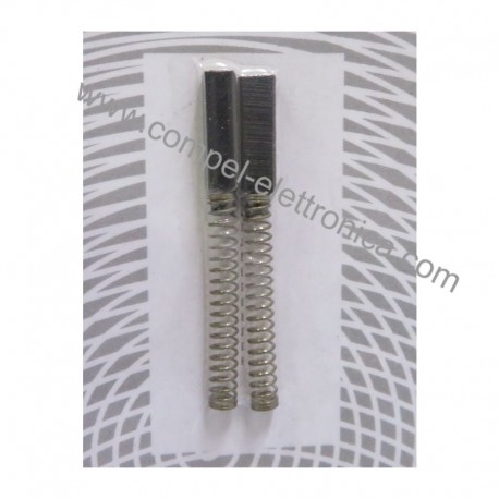 CARBONCINI LARGH.5x4x15mm CON MOLLA KIT 2PZ