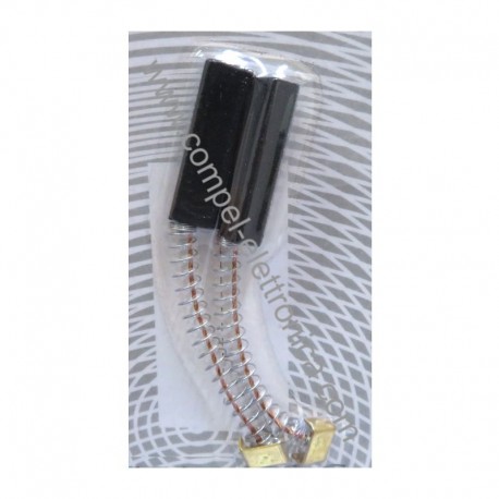 CARBONCINO 6X9X30mm CON MOLLA 45mm 2 PZ.