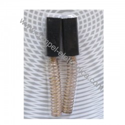 CARBONCINI LARGH.9x6x22MM CON MOLLA KIT 2PZ