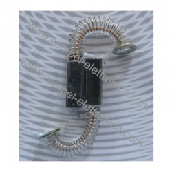 CARBONCINO 6X6X19,2mm CON MOLLA 18mm 2 PZ.