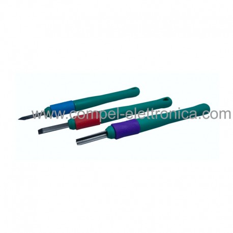 SET 3 COLTELLI CON LAME DIFFERENTI PER STAMPANTI 3D PD392 PROSKIT