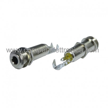 PRESA JACK MONO Ø 6,3MM PANNELLO NEUTRIK