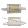 LAMPADA A LED R7S 12W 1400 Lm 4K/ LUNGH.78 MM DIAM.29MM ASSIALE