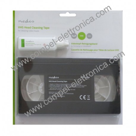 KIT NASTRO DI PULIZIA PER TESTINA VHS 20mL