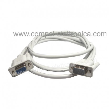 CAVO SERIALE 9P MASCHIO/FEMMINA 2 MT