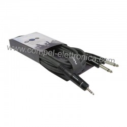 CAVO Jack 2X6,3 MONO A 3,5MM ST 3MT