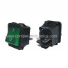 INTERRUTTORE BIPOLARE LUMINOSO VERDE 16A 250Vac 26x21MM -20/125°