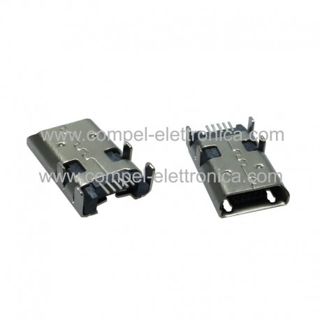 PRESA USB 2.0 MICRO TIPO "B" 5P SMT PER ASUS