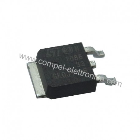 LD 1086 DT 33 LOW DROP FIXED 3,3V 1,5A DPAK SMD