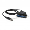 CONVERTITORE DA USB A CENTRONICS 36 PIN, CON CAVO LUNGO 2MT