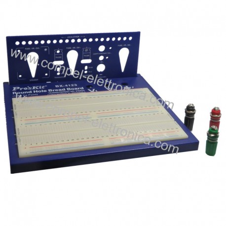PIASTRA SPERIMENTALE BREAD BOARD 1580 CONTATTI /SUPPORTO BX4123 PROSKIT
