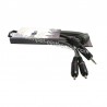 CAVO Jack SPINA 3,5 STEREO / 2 SPINE RCA M/M 1,5 MT PROFESSIONALE