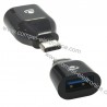 ADATTATORE USB-A 3.0 FEMMINA a USB-C 3.0 MASCHIO