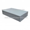 CONTENITORE IN ALLUMINIO 254X148X51MM GRIGIO
