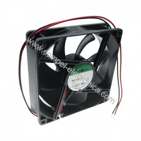 VENTOLE 92X92X25H 12V BRONZINE SUNON