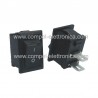 INTERRUTTORE MINI A BASCULA 1A 250V OFF-ON SPST NERO 13,2x8,8x8,1mm