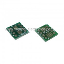 ZOCCOLO ADATTATORE SOP-8 - SSOP-8 (SMD) A DIP-8