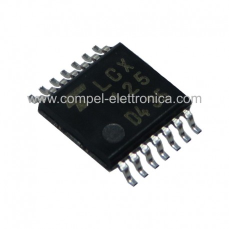 TC 74LCX125 FT IC LOW VOLT. QUAD BUS BUFFER TSSOP14-P