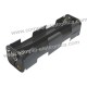 PORTABATTERIE PER 8 STILO AA VERTICALE CON CONTATTO A BOTTONE L.110MM