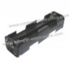 PORTABATTERIE PER 8 STILO AA VERTICALE CON CONTATTO A BOTTONE L.110MM