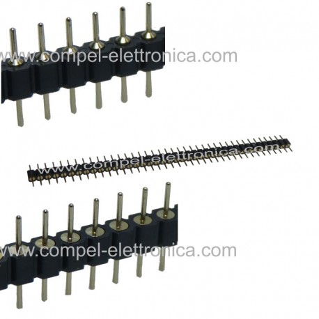 CONNETTORE STRIP LINE A TULIPANO MASCHIO / FEMMINA C.S. 40 PIN P2,54