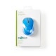 MOUSE OTTICO 3T WIRELESS USB AZZURRO