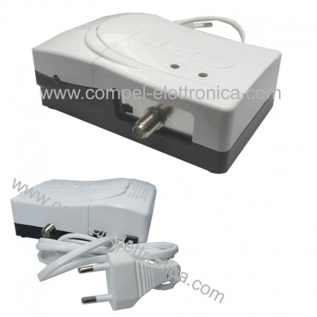 MINICENTRALINO ANTENNA TV 47-230mhZ REGOLABILI VHF-UHF, LTE