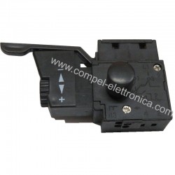 PULSANTE DI RICAMBIO CON REGOLAZIONE VELOCITA' E BLOCCO PER TRAPANI ....