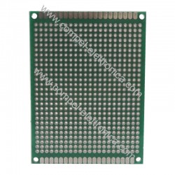 PIASTRA PROTOTIPAZIONE STRIPBOAR 6X8CM DOPPIA FACCIA 540 FORI / SLOT