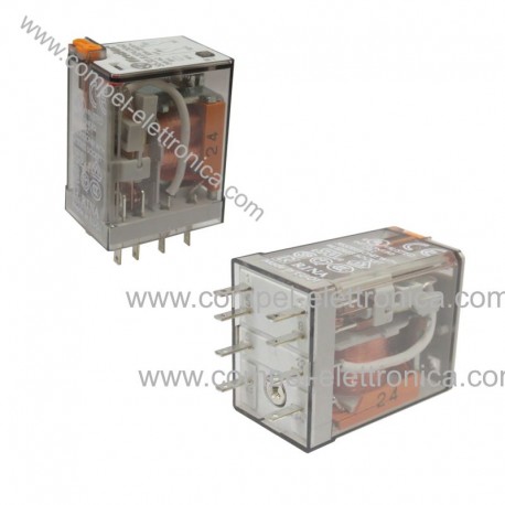 RELÈ 55.32.8.024.004 24Vac 10A 2SC DPDT A FASTON FINDER