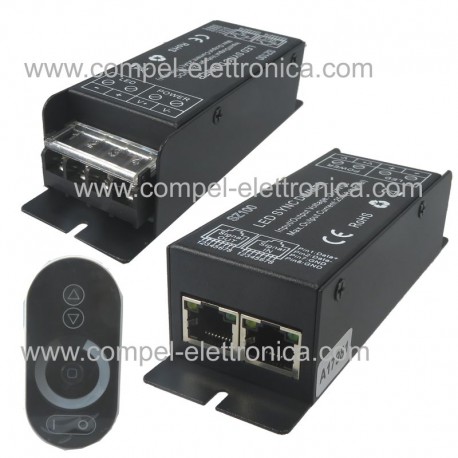 CONTROLLER MONOCOLARE 12V/24V 25A CON TELECOMANDO TOUCH