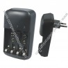 CARICA BATTERIA NI-CD / NI-MH PER 2/4 BATTERIE AA/AAA 2 BATTERIE 9V