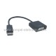 CAVO DISPLAYPORT MASCHIO A DVI-D 24/1 FEMMINA 20CM