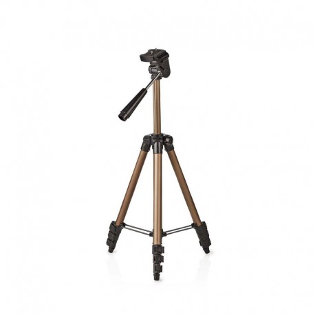 TREPPIEDI X FOTOCAMERE E VIDEOCAMERE 3 LIVELLI H 105CM MAX NERO/BRONZO