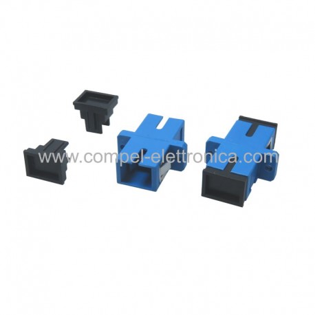 ADATTATORE FIBRA OTTICA SIMPLEX SC-UPC/SC-UPC