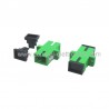 ADATTATORE FIBRA OTTICA SIMPLEX SC-APC/SC-APC