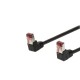CAVO PATCH CORD S / FTP CAT6 SPINA RJ45 90° 2MT