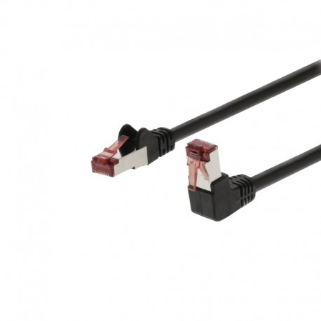 CAVO PATCH CORD SF/UTP CAT6 90°/DRITTO 5MT