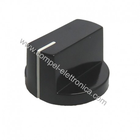 MANOPOLA CON INDICE DIAM. 26x15,4H mm NERA