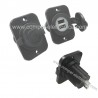 DOPPIA PRESA USB DA PANNELLO 2X5V 1A/2,1A 12V/24V CON FLANGIA-TAPPO IP65