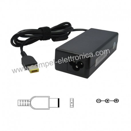 ALIMENTATORE SWITCH 20V 3,25A 65W PRESA 4.5x11mm - Yoga / 1.2M