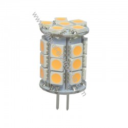 LAMPADINA A LED G4 10-30V 3,5W 3K 27 LED VERTICALE