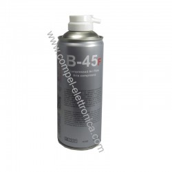SPRAY B-45 Low GWP ARIA COMPRESSA 400ML INFIAMMABILE DUE CI ELECTR.