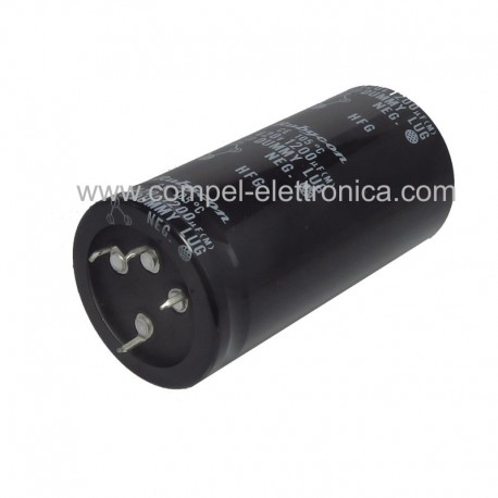 CONDENSATORI ELETTROLITICI SNAP-IN 1200uF 420V 40x85mm 105° 4 PIN