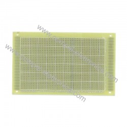 PIASTRA FORATA 95X50MM RIGA ORIZONTALI 2/3/4/5 FORI IN BACHELITE