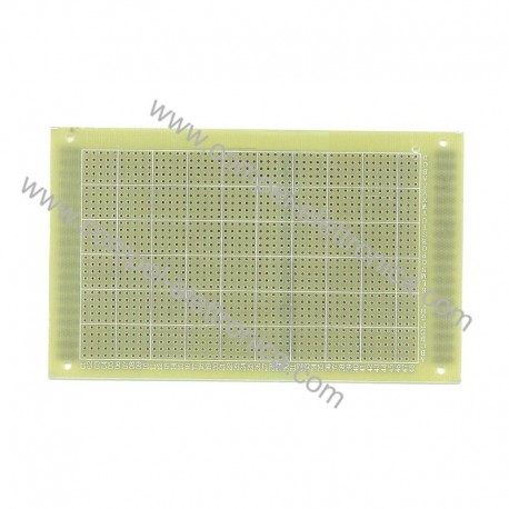 PIASTRA FORATA 95X50MM RIGA ORIZONTALI 2/3/4/5 FORI IN BACHELITE