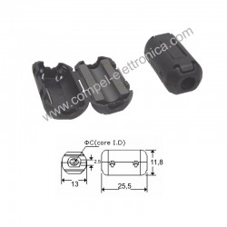 FILTRO SOPPRESSORE PER CAVO DIAMETRO MAX 5 MM